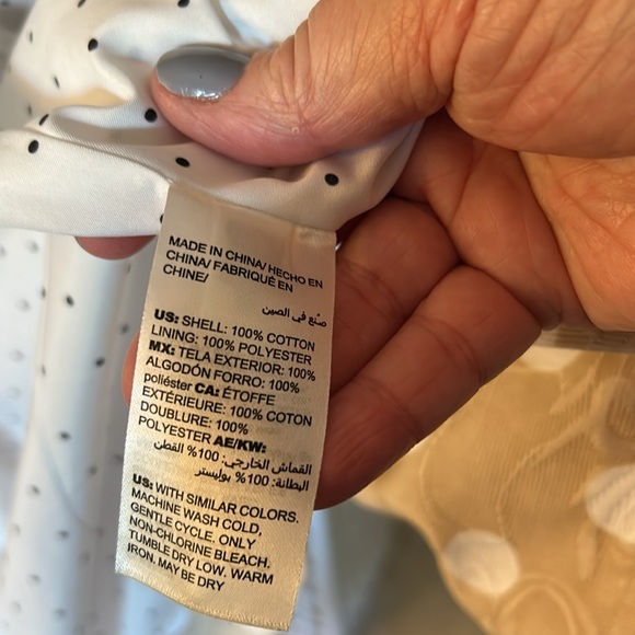 Chico’s Polka Dot Jacket - Picture 5 of 11